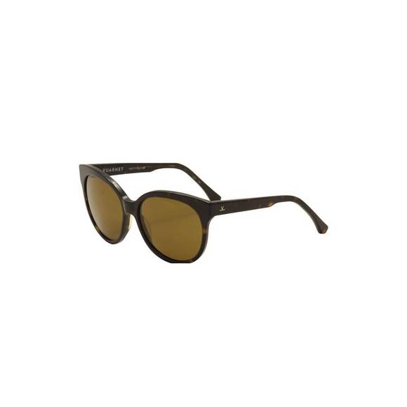 Vuarnet VL1602 Sunglasses - Dark Havana & Gun Metal Frame With Brown Lenses (60mm)